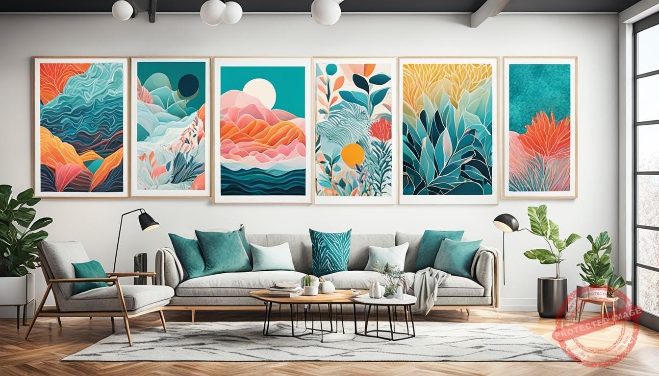 custom ai-generated art prints