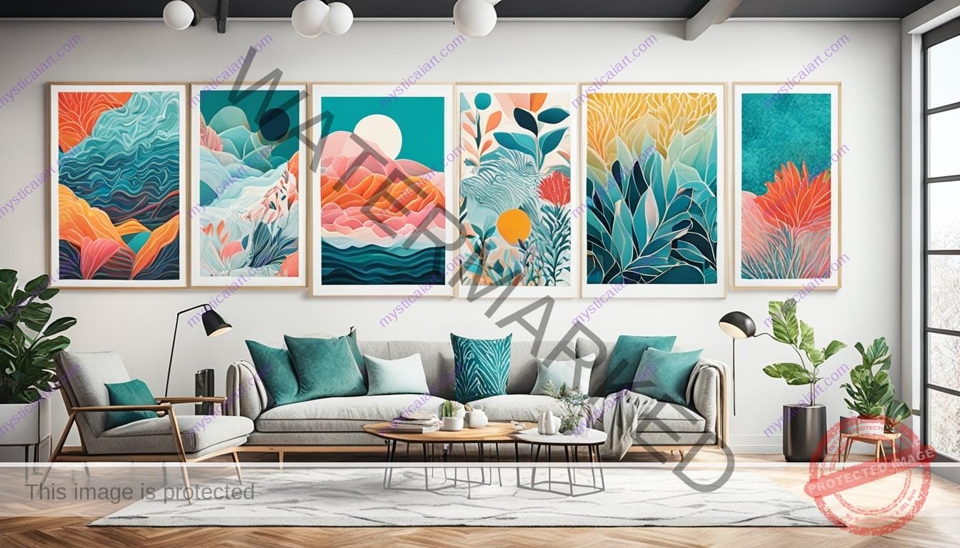 custom ai-generated art prints