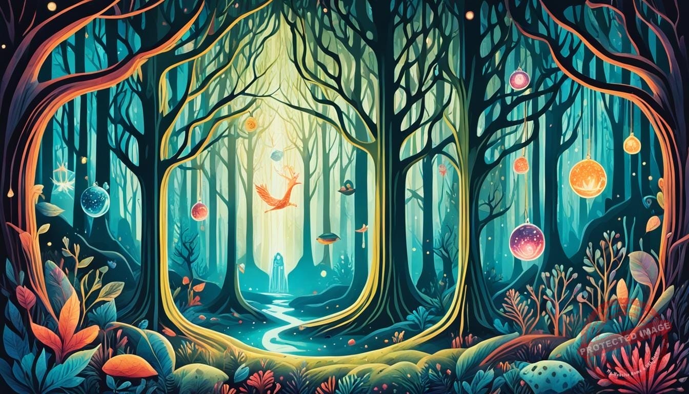 mystical themed print collections