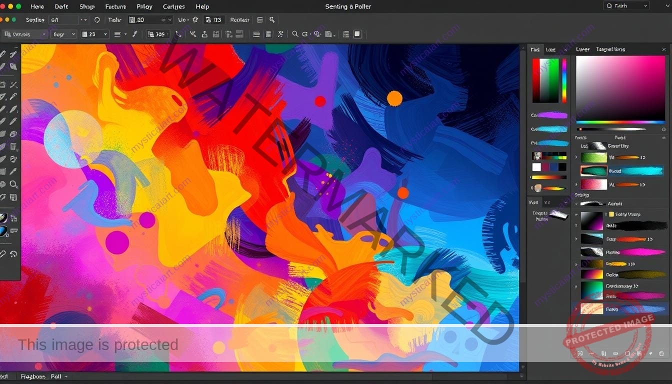 digital art layering techniques