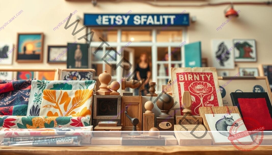 art printing techniques etsy