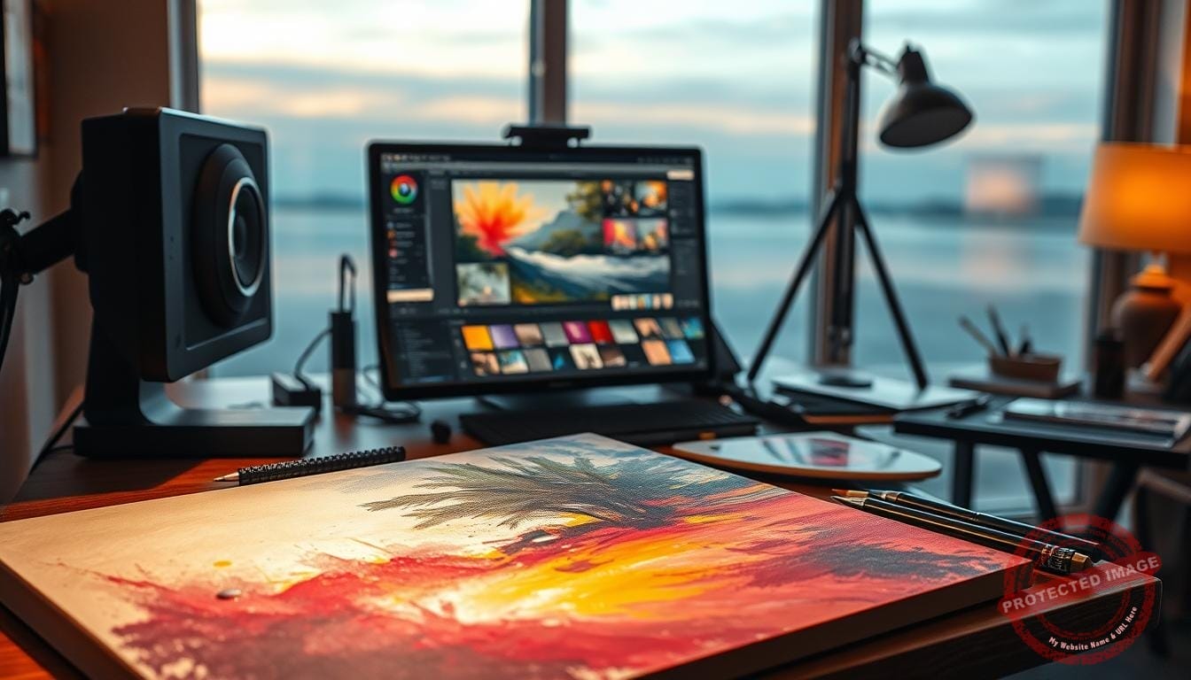 crafting digital art with ideal size