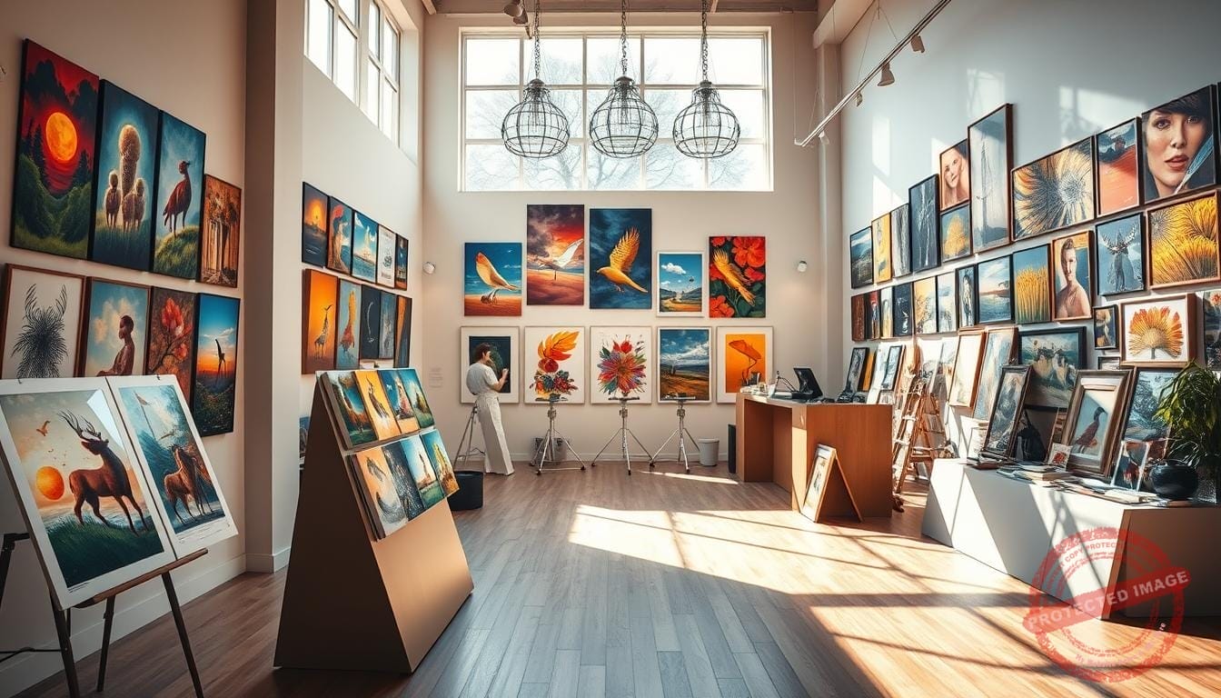 unique art printing services