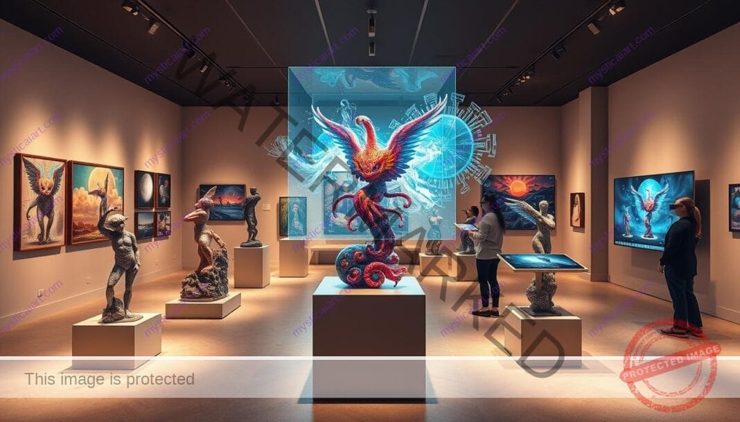 digital exhibitions for art collectibles