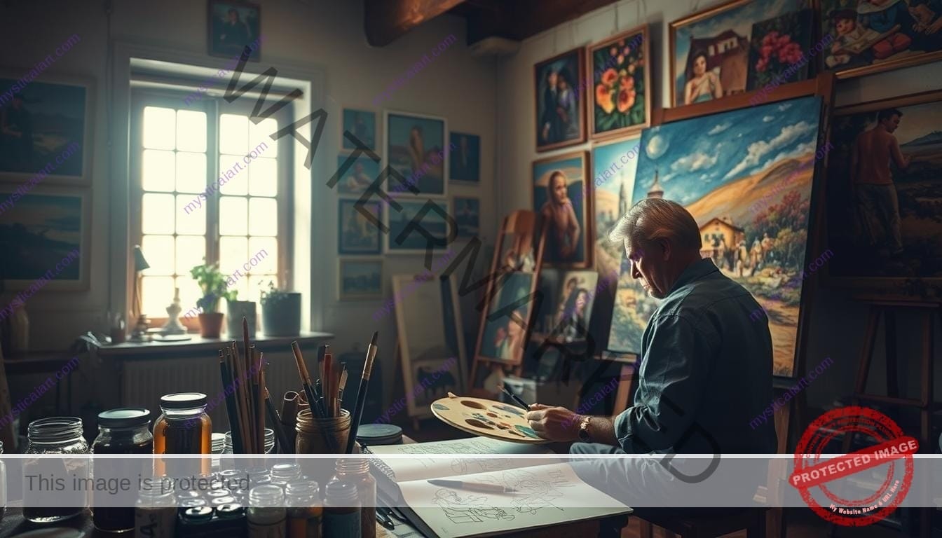 custom artwork process