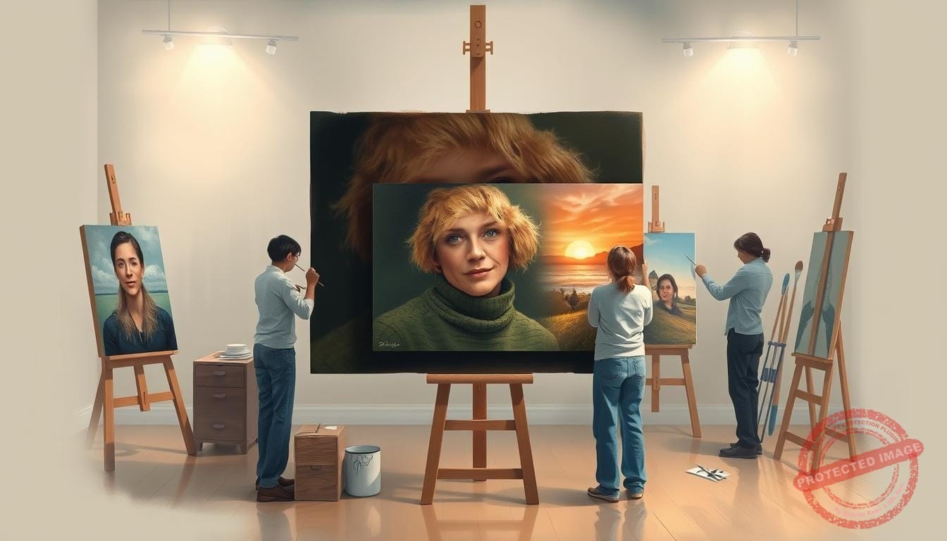 convert photo to painting service