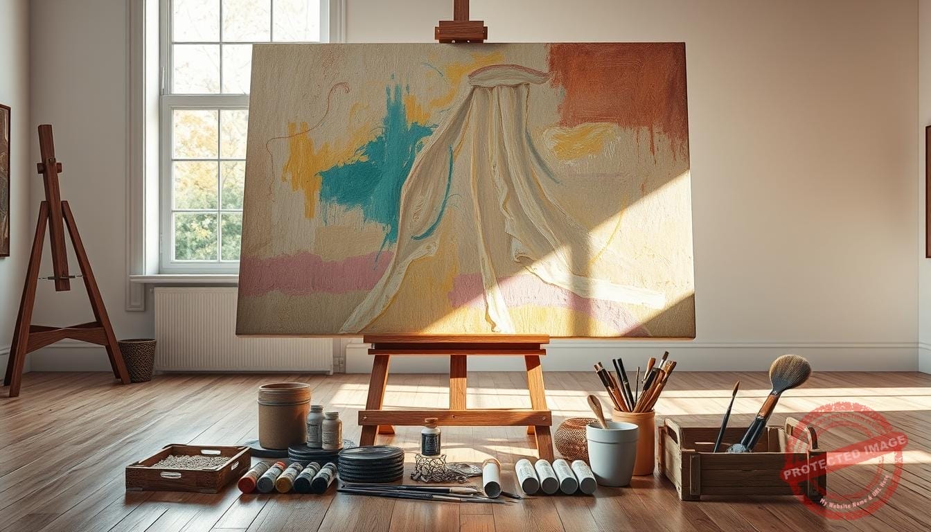 premium canvas art creation