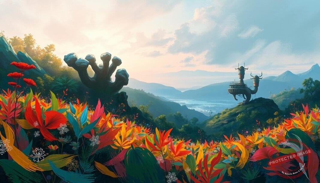 adding depth to digital illustrations